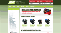 Desktop Screenshot of midlandstoolsupplies.co.uk